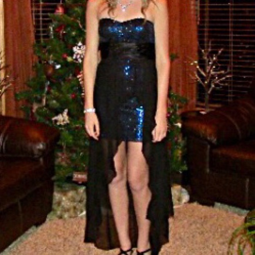Strapless dress